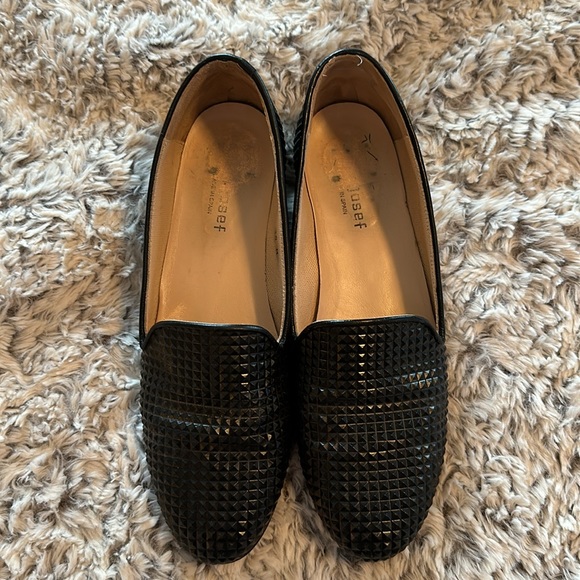 Jon Joseph Studded Flats - Picture 2 of 8